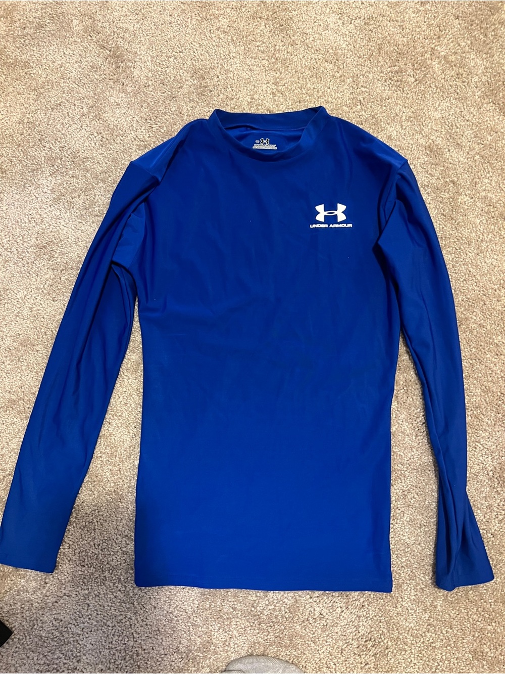 Under Armour blue long sleeve drifit size small
